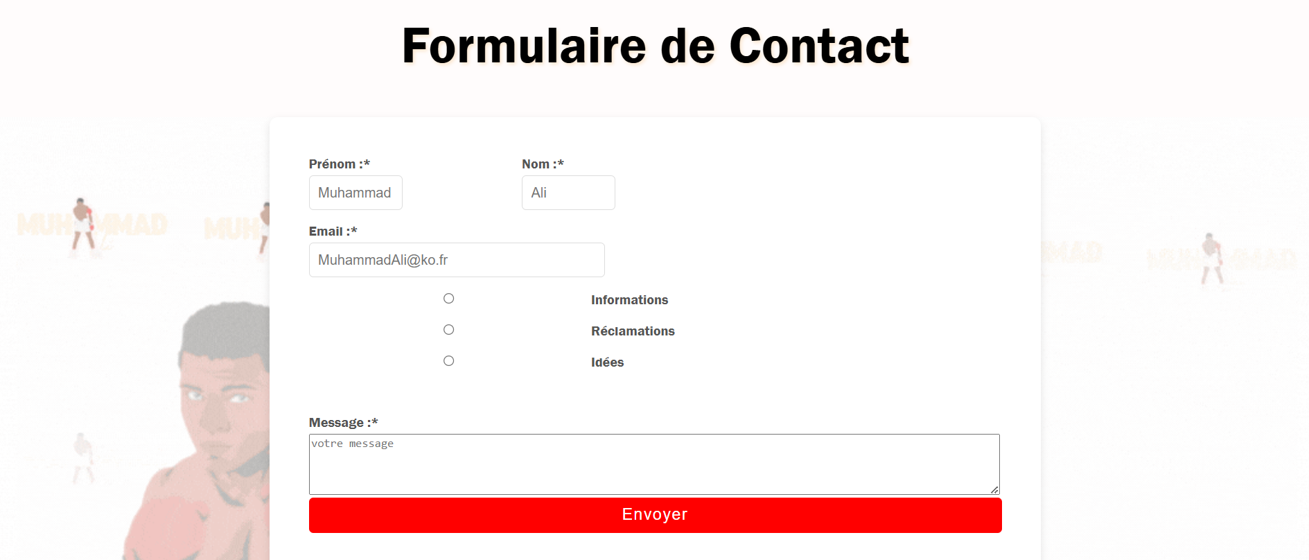 photo du projet